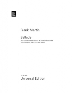 Martin: Ballade för altsaxofon i gruppen Noter & böcker / Saxofon / Klassiska noter hos musikskolan.se (UE13984)