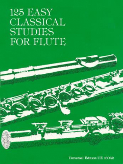 125 Easy Classical Studies i gruppen Noter & böcker / Flöjt / Spelskolor, etyder och övningar hos musikskolan.se (UE16042)