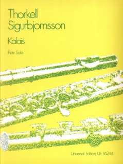 Sigurbjornsson: Kalaïs för soloflöjt i gruppen Noter & böcker / Flöjt / Soloflöjt hos musikskolan.se (UE16244)