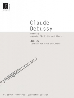 Debussy: Bilitis /Fl+Pi i gruppen Noter & böcker / Flöjt / Flöjt med pianoackompanjemang hos musikskolan.se (UE16954)