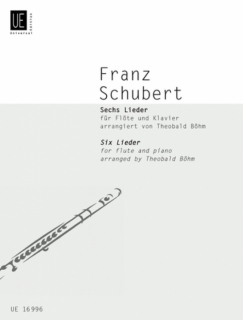 Schubert: Sechs Lieder Fl+Pi i gruppen Noter & böcker / Flöjt / Flöjt med pianoackompanjemang hos musikskolan.se (UE16996)
