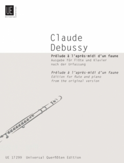 Debussy: Prélude à l'après-mid i gruppen Noter & böcker / Flöjt / Flöjt med pianoackompanjemang hos musikskolan.se (UE17299)