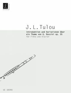 Tulou: Intr. o Var. Rossini i gruppen Noter & böcker / Flöjt / Flöjt med pianoackompanjemang hos musikskolan.se (UE18090)