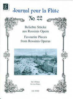 Gioachino Rossini: Favourite Pieces from Rossini's Operas for 2 flutes i gruppen Noter & böcker / Flöjt / Duetter - 2 flöjter / 2 flöjter+piano hos musikskolan.se (UE19502)