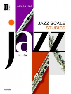 Rae: Jazz Scale Studies - Flute i gruppen Noter & böcker / Flöjt / Spelskolor, etyder och övningar hos musikskolan.se (UE21352)