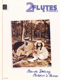 Debussy: Children's Corner/2Fl i gruppen Noter & böcker / Flöjt / Duetter - 2 flöjter / 2 flöjter+piano hos musikskolan.se (UE31787)