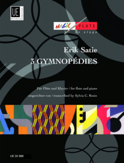 Satie: 3 Gymnopedies /Fl+p i gruppen Noter & böcker / Flöjt / Flöjt med pianoackompanjemang hos musikskolan.se (UE32988)