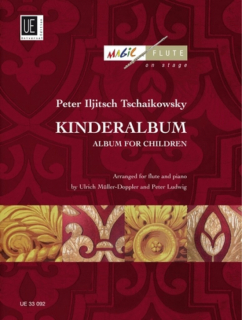 Tjajkovskij: Kinderalbum Fl+pi i gruppen Noter & böcker / Flöjt / Flöjt med pianoackompanjemang hos musikskolan.se (UE33092)