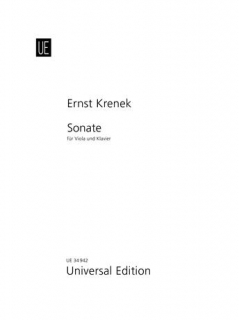 Krenek: Sonatina /Fl+Va i gruppen Noter & böcker / Flöjt / Flöjt med stråkinstrument hos musikskolan.se (UE34943)