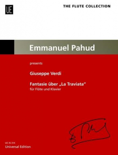 Verdi: Fantasie La Traviata i gruppen Noter & böcker / Flöjt / Flöjt med pianoackompanjemang hos musikskolan.se (UE35314)