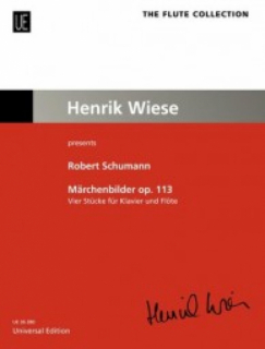 Schumann: Märchenbilder op.113  (H.Wiese) Flöjt + piano i gruppen Noter & böcker / Flöjt / Flöjt med pianoackompanjemang hos musikskolan.se (UE36380)