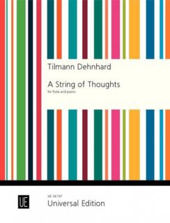 Dehnhard: A String of Thoughts /Fl+Pi i gruppen Noter & böcker / Flöjt / Flöjt med pianoackompanjemang hos musikskolan.se (UE36747)