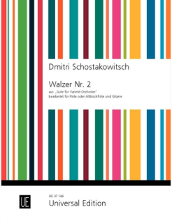 Shostakovich: Waltz No.2 i gruppen Noter & böcker / Flöjt / Flöjt med gitarr eller harpa hos musikskolan.se (UE37146)