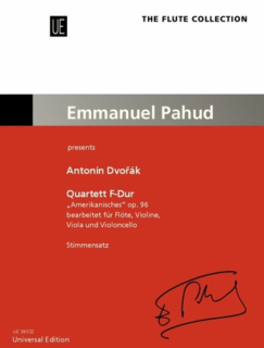 Dvorak: String Quartet No. 12 American Quartet/Fl+V Va Vc i gruppen Noter & böcker / Flöjt / Flöjt med stråkinstrument hos musikskolan.se (UE38032)