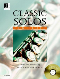 Classic Solos for flute vol 1 med CD i gruppen Noter & böcker / Flöjt / Playalong för flöjt hos musikskolan.se (UE70079)