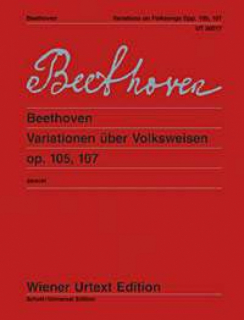Beethoven: Variationen über Volksweisen /Fl+pi i gruppen Noter & böcker / Flöjt / Flöjt med pianoackompanjemang hos musikskolan.se (UT50017)