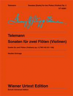 Telemann: 6 Sonaten op 2 /2 Fl i gruppen Noter & böcker / Flöjt / Duetter - 2 flöjter / 2 flöjter+piano hos musikskolan.se (UT50281)