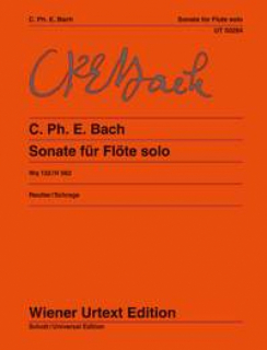 Bach CPE: Sonata a-moll i gruppen Noter & böcker / Flöjt / Soloflöjt hos musikskolan.se (UT50284)