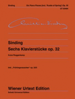 Sinding: Sechs Klavierstücke opus 32 i gruppen Noter & böcker / Piano/Keyboard / Klassiska noter hos musikskolan.se (UT50404)