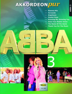 Akkordeon pur ABBA volume 3 i gruppen Noter & böcker / Dragspel / Notsamlingar hos musikskolan.se (VHR1810)