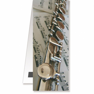 Bokmärke med magnet flöjt på notblad i gruppen Instrument & tillbehör / Smått & gott hos musikskolan.se (VWC0112)