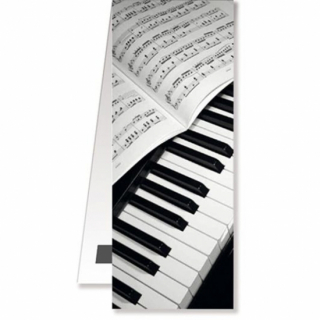 Bokmärke med magnet piano-not i gruppen Instrument & tillbehör / Smått & gott hos musikskolan.se (VWC0113)