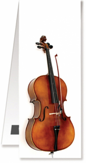 Bokmärke med magnet cello i gruppen Noter & böcker / Cello / Tillbehör till cellon hos musikskolan.se (VWC0125)