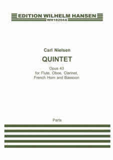 Nielsen: Quintet opus 43 blåskvintett stämmor i gruppen Noter & böcker / Flöjt / Flöjt med blåsinstrument hos musikskolan.se (WH18204A)