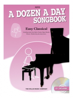 A dozen a day Songbook Mini Easy Classical i gruppen Noter & böcker / Piano/Keyboard / Klassiska noter hos musikskolan.se (WMR101244)