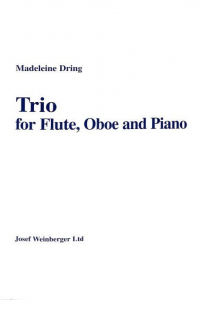 Dring: Trio för flöjt, oboe och piano i gruppen Noter & böcker / Flöjt / Flöjt med blåsinstrument hos musikskolan.se (Weinb1575-12)