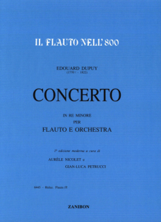 Dupuy: Concerto In Re Minore (d minor) i gruppen Noter & böcker / Flöjt / Flöjt med pianoackompanjemang hos musikskolan.se (ZAN6445)
