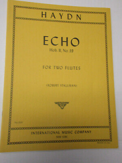 Haydn: Echo /2 Fl i gruppen Noter & böcker / Flöjt / Duetter - 2 flöjter / 2 flöjter+piano hos musikskolan.se (ZM1039)