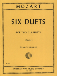 Mozart: 6 Duette del 1 i gruppen Noter & böcker / Flöjt / Duetter - 2 flöjter / 2 flöjter+piano hos musikskolan.se (ZM1042)