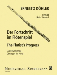 Köhler: Etyder op 33 vol.2  i gruppen Noter & böcker / Flöjt / Spelskolor, etyder och övningar hos musikskolan.se (ZM1091)