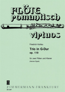 Kuhlau: Trio G op.119 /2 Fl+Pi i gruppen Noter & böcker / Flöjt / Duetter - 2 flöjter / 2 flöjter+piano hos musikskolan.se (ZM2487)