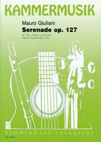 Giuliani: Serenade op. 127 för flöjt och gitarr i gruppen Noter & böcker / Flöjt / Flöjt med gitarr eller harpa hos musikskolan.se (ZM30050)