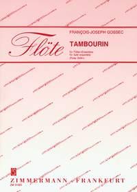 Gossec: Tambourin /flöjtkör i gruppen Noter & böcker / Flöjt / Flute Choir / flöjtensemble hos musikskolan.se (ZM3132)