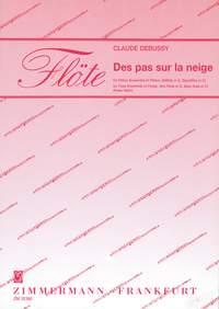 Debussy: Des pas sur la neige /6fl i gruppen Noter & böcker / Flöjt / Flute Choir / flöjtensemble hos musikskolan.se (ZM3238)