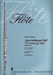 Grieg: Ur Holbergssviten i gruppen Noter & böcker / Flöjt / Flerstämmigt/Ensemble hos musikskolan.se (ZM32860)