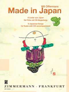 Offermans: Made in Japan för Flöjt med CD i gruppen Noter & böcker / Flöjt / Flöjtalbum hos musikskolan.se (ZM34950)