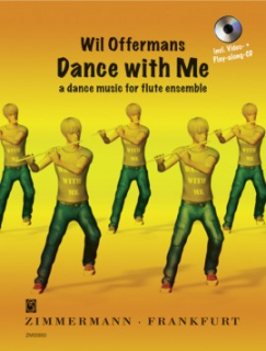 Offermans: Dance with me/Fl+CD i gruppen Noter & böcker / Flöjt / Kvartetter: 4 flöjter hos musikskolan.se (ZM35950)