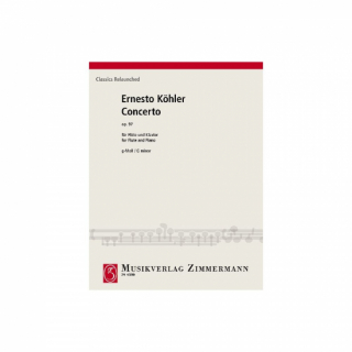 Köhler: Concerto in Sol minore /Fl+p i gruppen Noter & böcker / Flöjt / Flöjt med pianoackompanjemang hos musikskolan.se (ZM40690)
