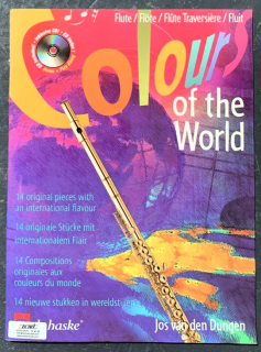 Colours of the World för flöjt inkl. CD i gruppen Noter & böcker / Flöjt / Playalong för flöjt hos musikskolan.se (deH1043540)