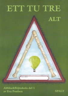 Ett tu tre Alt 1 Eva Poulsen i gruppen Noter & böcker / Blockflöjt / Spelskolor hos musikskolan.se (fm7605)
