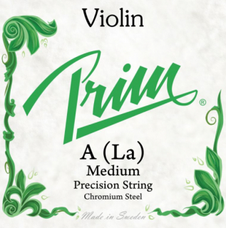 Violinsträng Prim A grön 4/4 Medium i gruppen Noter & böcker / Violin / Violinsträngar hos musikskolan.se (fr102)