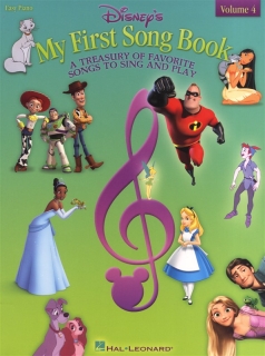 Disney My First Song Book Volym 4 i gruppen Noter & böcker / Piano/Keyboard / Noter från film, TV & musikal hos musikskolan.se (hl00316160)