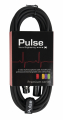 Mikrofonkabel Pulse 6m XLR-XLR m färgade ringar