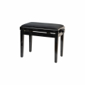 Pianopall Pulse DELUXE Högblank svartlackerad