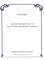 Anna Bon: Six Divertimenti opus 111 for 2 Flutes and Basso Continuo