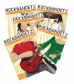 Rockbandet 2 - bokpaket Bas, gitarr, keyboard, sång, trummor